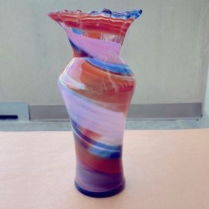 Vintage glass vase -vintage & collectibles